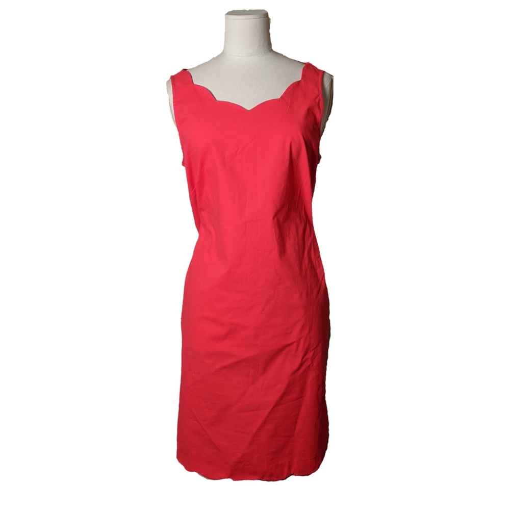 Hot Pink cotton Sheath